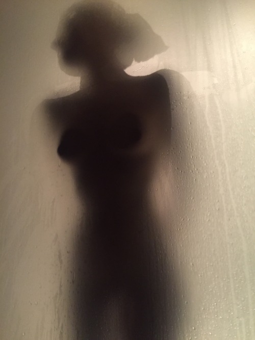 slimmyjenny:  Her lover fucked her from behind in the shower right after this  Wow what a slim slutty beauty