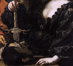 twirld:  Judith with the Head of Holofernes (ca.1633-37, detail)