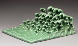 dead-molchun: Ai Weiwei. The Wave 2005 (15,6 x 43 x 37,5 cm)