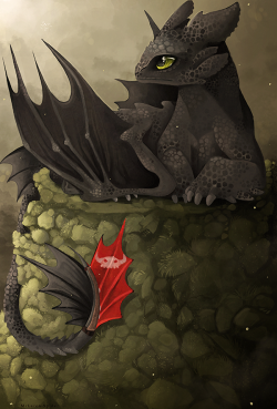 mclaren-spider:  Ahh it’s finally done c; My tribute to HTTYD2