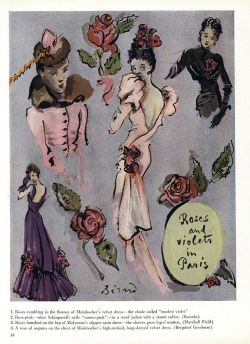 debourbon:  “Roses and Violets in Paris” Illustrated by Cecil