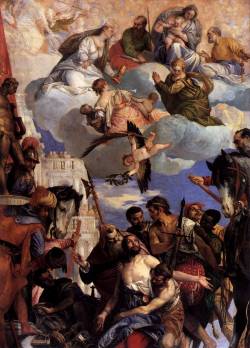 bobbygio:  camilotangerine:  Paolo Veronese, Martyrdom of St