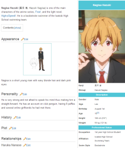 swimclubboys:   omfg who are you  Nagisa why am I not surprised…