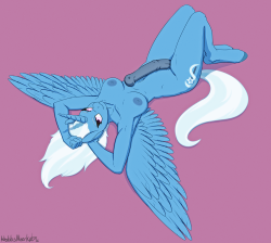 hobbs-art:  Futa-alicorn Trixie cell commission for @purestormThanks