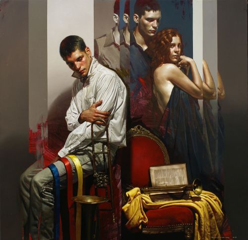 ex-frat-man: Untitled" Diego Dayer - 2013 Oil 2013 - 100