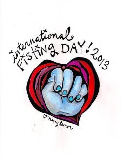 fistingday:  FISTING DAY IS COMING!!! (and so are we, thanks