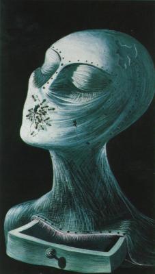 lonequixote:Ant Face ~ Salvador Dali
