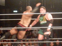 wrestlinginengland:  Samoa Joe vs. Rampage Brown, Progress Wrestling,