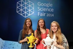 diy:  3 Girls Won The Google Science Fair With A Bacteria-Based