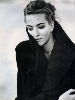 visual-me:  Italian Vogue October 1990]TatjanaModel: Tatjana