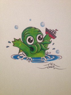 cute-overload:  Request for baby Cthulhu deliveredhttp://cute-overload.tumblr.com