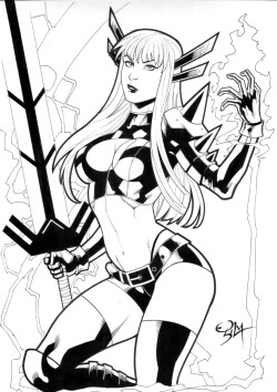 comicbookwomen:   Magik by   Ed Silva