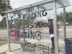 plz stop vandalizing these kind of ttc stops