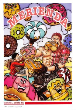 robinswhitehat:Oda’s drawings from One Piece magazine vol4.