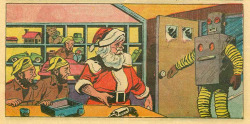 retrogasm:  From Santa Claus Conquers the Martians comic book.