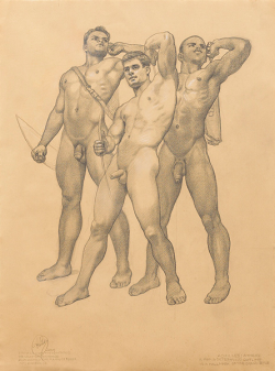 ratatoskryggdrasil:James Childs, Three Archers, 2013