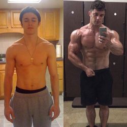 drwannabebigger:  Blake Mouyassar’s 5-year transformation