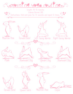 minty-neko:Cute morning yoga routine~ My edit ♥ src