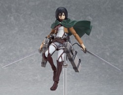 edward48:  ohnoraptors:  figmaミカサ・アッカーマン！