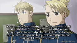 fullmetal-headcanon:  Havoc and Hawkeye were high school sweethearts,