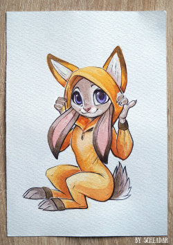 judyhopps-wilde:  Judy Hopps by Krrrokozjabrra  