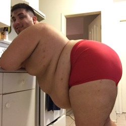 bigfattybc:  Some butt pics in my speedo wish I had a pool  Me: