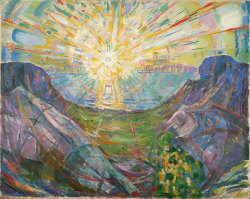 theories-of:  Edvard Munch, The Sun, 1910-13, Oil on canvas,