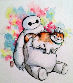 bighero6fans:  Submitted by Carrie Shores  Not even Baymax can