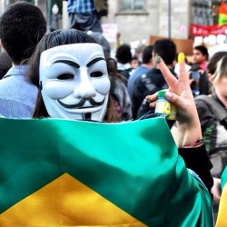 instagram:  Instagrammers Capture Protests in Brazil  Thousands