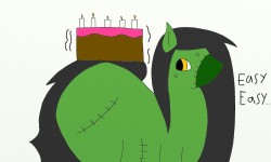 zirathezompony:  Zira: and that’s how your cake got all over