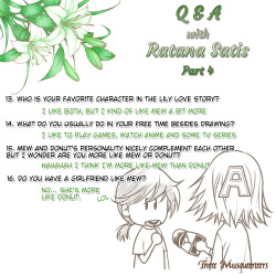 Part 4 from Q&A with Ratana :)Previous:Part 1 , Part 2, Part