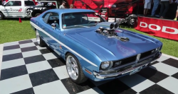 hotamericancars:  Awesome 1971 Dodge Demon Custom with Blown