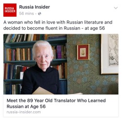shewalksmanytongues:  thepolyglotdream:  ‘Learning Russian