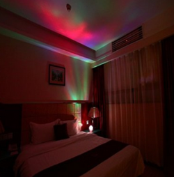 caitlynhetillica:   Led Night Light Lamp: Realistic Aurora Borealis
