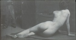 rivesveronique:  Thomas Eakins   “Female Nude from the