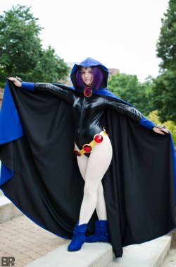 sharemycosplay:  #CosplayerÂ   ChelzorthedestroyerÂ as Raven from #TeentTitans! #cosplay #comicbooks #cartoonsÂ https://www.facebook.com/Chelzorthedestroyerhttps://www.facebook.com/Bentpic5Interviews, features and more. Visit http://www.sharemycosplay.com