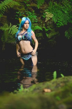 amyfantasy:  A wild Vaporeon appears!  Here’s a sneak peek