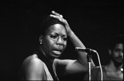 24kblk:nina simone by guy le querrec at the 1st annual pan-african