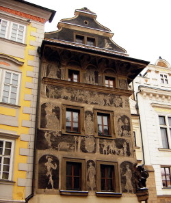 kafkaesque-world:  Franz Kafka’s Residence (1889-1896), Prague. 