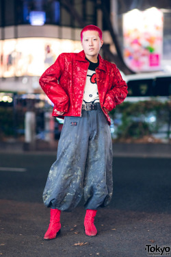tokyo-fashion:  17-year-old Japanese student Kaoru on the street