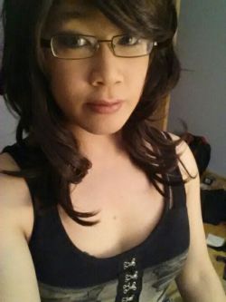 CLEAVAGE!  I now have enough chest fat for cleavage. Q_Q I don’t
