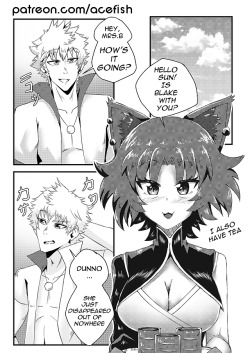 hsifeca: Page 1-4 Kali X Sun Doujin This project will be available