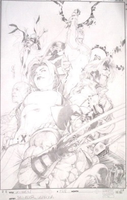 ungoliantschilde:  X-Men, Vol. 2 # 158, illustrated in pencil