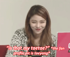 :  Ailee fangirling over Taeyang 