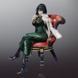 leslyzerosix:  One Punch Man - Fubuki Fubooty complete :D Thank