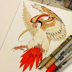 littleghostletthings:  Getting back into traditional art with