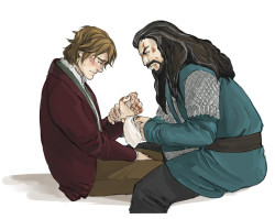 kaciart:  Thorin trying to make up for his earlier treatment