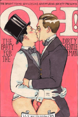 felixdeonsdirtydays:  “Oh!” The Party for the Dirty Gentleman.