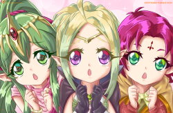 Otakon Print - Tiki, Nowi, FaeIf you are the guy that asked about