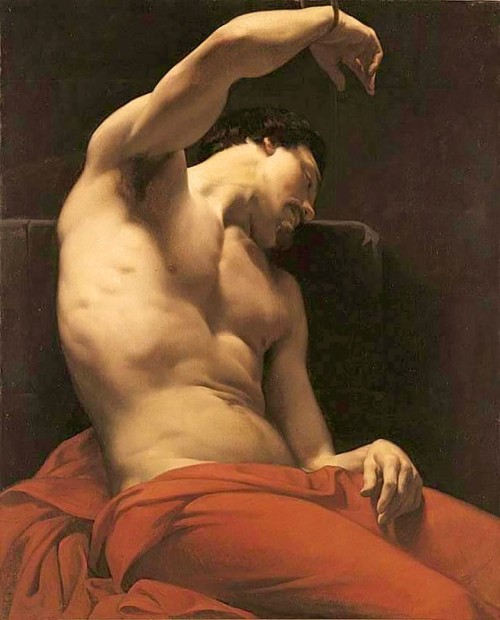 antonio-m:‘Male Torso’, 1844, by Francois Leon Benouville